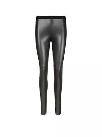 MARC CAIN | Leggings in Lederoptik | 